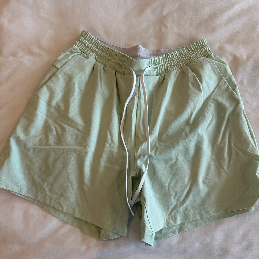 Lululemon Athletica Mint Green Swim Shorts